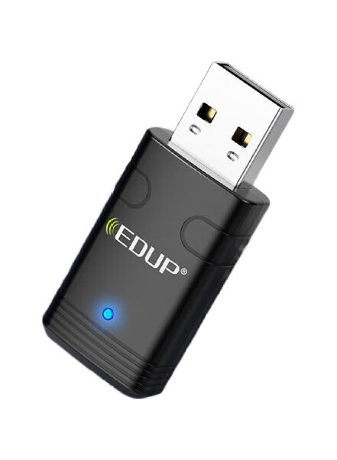 EDUP Yilian Mini Driverless Ax900 Wifi6 Wireless Network Card, Dual-Band 5G Wireless Bluetooth 5.3 Two-In Desktop Laptop Win10/11 Receiver Ep-Ax910S - Image 2