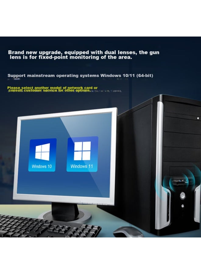 EDUP Yilian Mini Driverless Ax900 Wifi6 Wireless Network Card, Dual-band 5g Wireless Bluetooth 5.3 Two-in Desktop Laptop Win10/11 Receiver Ep-ax910s - Image 5