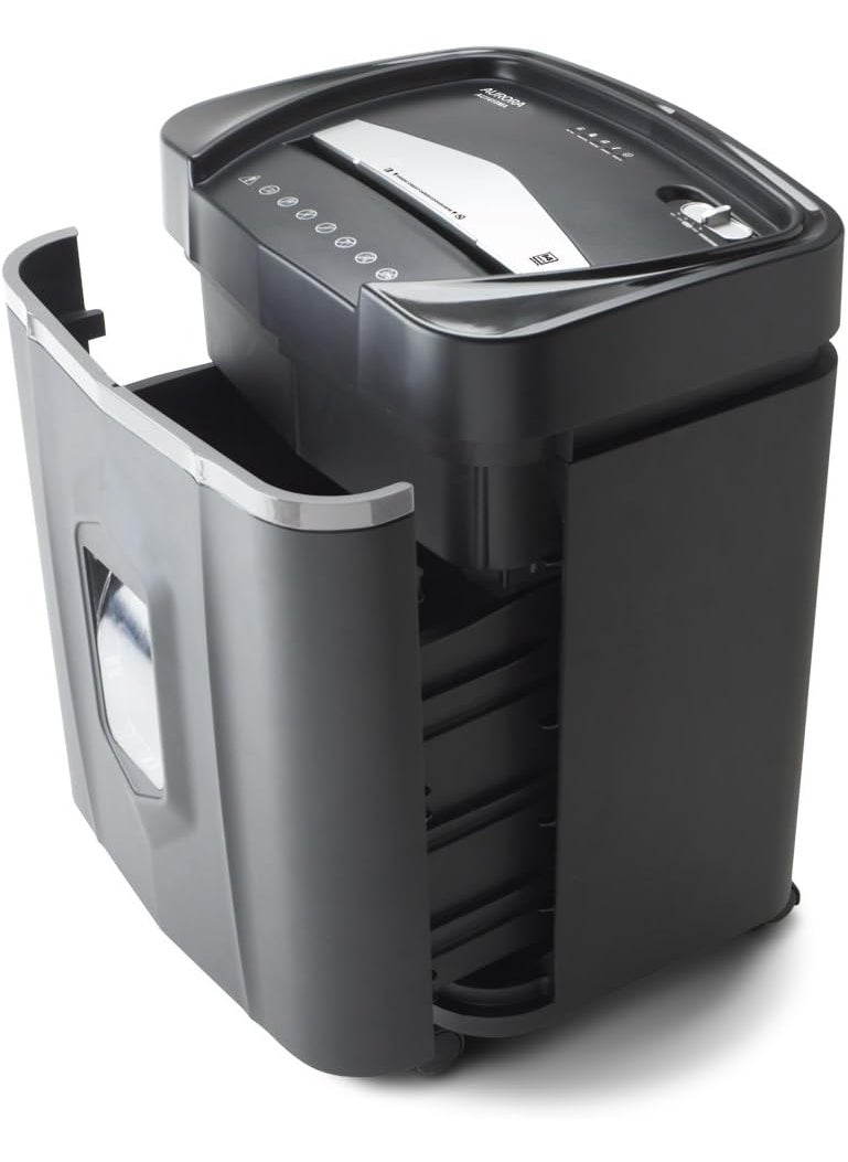 AURORA Aurora Professional Grade High Security 14Sheet MicroCut PaperCD and Credit Card 30 Minutes Continuous Run Time Shredder  - Image 4