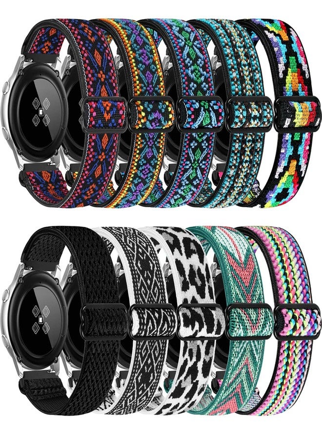 ShuYo ShuyYo 20mm Soft Nylon Replacement Band Compatible with Samsung Galaxy Watch Active 2 44mm 40mm/Galaxy Watch 5 Pro 45mm/Galaxy Watch 5/Galaxy Watch 42mm/Galaxy Watch 4 Classic 42mm 46mm/Gear Sport - Image 1