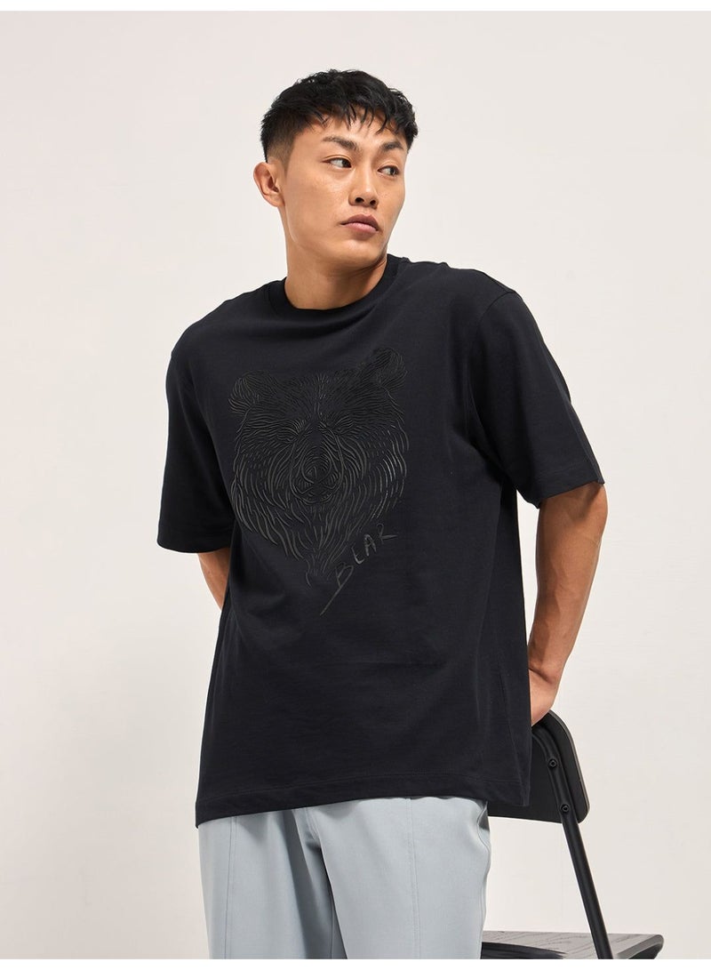 THE BEAR HOUSE Men’s Cotton T-Shirt – Soft, Breathable & Comfortable, Perfect for Casual Wear, Ideal for Everyday & Summer - Image 3