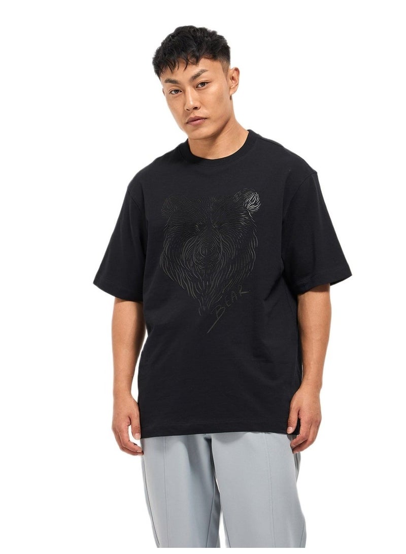 THE BEAR HOUSE Men’s Cotton T-Shirt – Soft, Breathable & Comfortable, Perfect for Casual Wear, Ideal for Everyday & Summer - Image 1