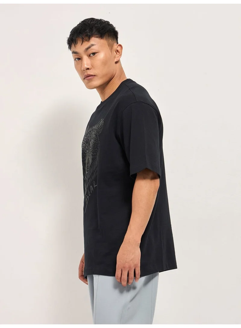 THE BEAR HOUSE  Men’s Cotton T-Shirt – Soft, Breathable & Comfortable, Perfect for Casual Wear, Ideal for Everyday & Summer  | Best Price UAE