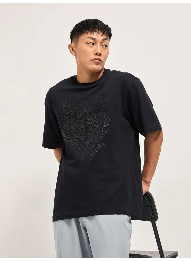 THE BEAR HOUSE  Men’s Cotton T-Shirt – Soft, Breathable & Comfortable, Perfect for Casual Wear, Ideal for Everyday & Summer  | Best Price UAE