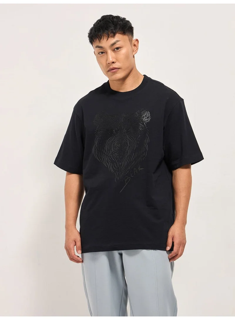 THE BEAR HOUSE  Men’s Cotton T-Shirt – Soft, Breathable & Comfortable, Perfect for Casual Wear, Ideal for Everyday & Summer  | Best Price UAE