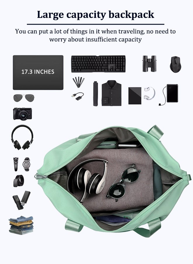 Fashion travel bag large capacity sports bag, portable luggage bag, travel handbag, dry and wet separation handbag  - Image 4