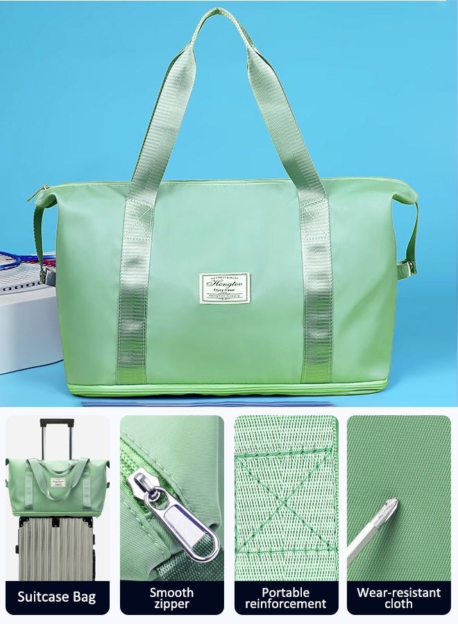 Fashion travel bag large capacity sports bag, portable luggage bag, travel handbag, dry and wet separation handbag  - Image 5