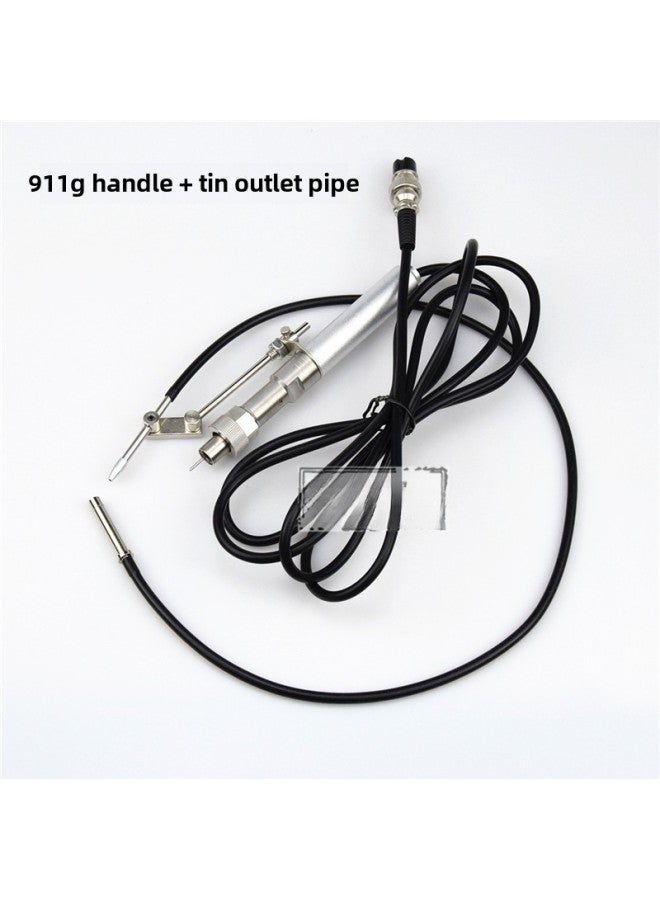 Fully Automatic SolderinG Equipment Accessories Solder Pipe SolderinG Machine FeedinG Tin Pipe Automatic Robot 911G Metal Handle-Color:Right Out - Tin Breaking Machine - Image 2