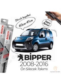 Peugeot Bipper Banana Wiper Set (2008-2017) Aeroeco