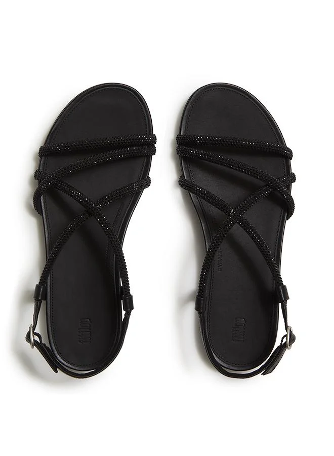 فيت فلوب GRACIE CRYSTAL STRAPPY BACK-STRAP SANDALS