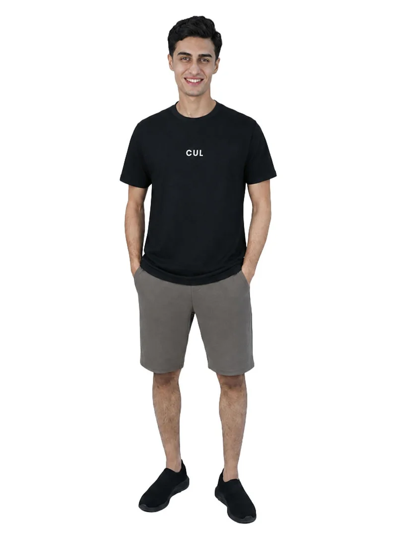 Giordano Men Slim Printed Cotton Tee