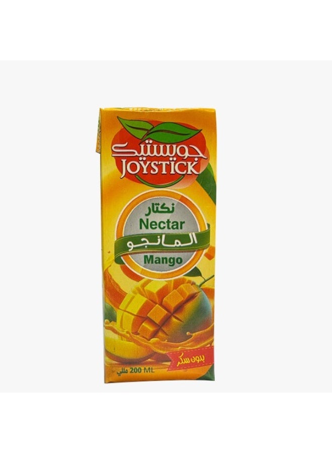 Joystick Mango Nectar Sugar Free Juice, 200ml × 27 Packs - Image 1