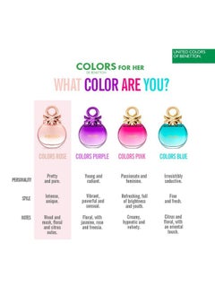 UNITED COLORS OF BENETTON Colors De Benetton Women Rose By Benetton, Edt Spray 2.7 Oz  - Image 5
