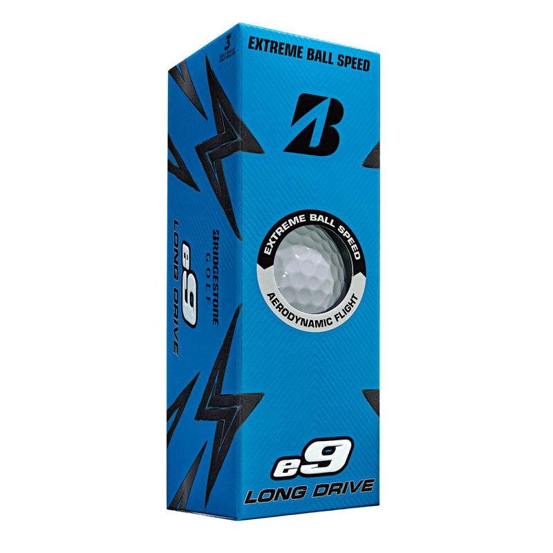 Bridgestone Golf كرات جولف بريدجستون 2023 e9 لونغ درايف البيضاء - Image 2