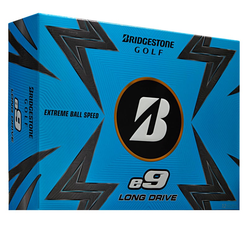 Bridgestone Golf كرات جولف بريدجستون 2023 e9 لونغ درايف البيضاء - Image 1
