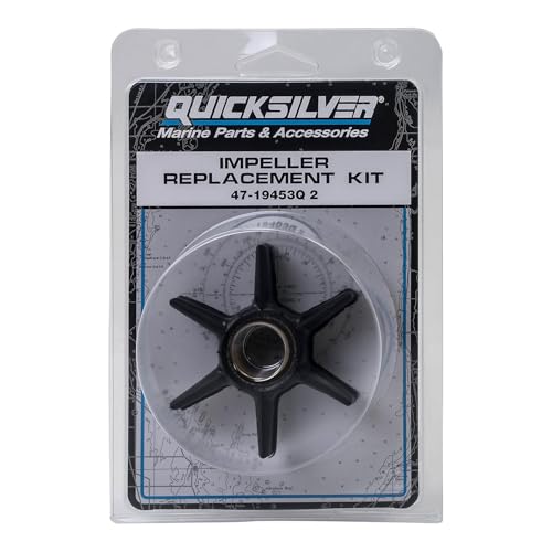 Quicksilver 19453Q2 Water Pump Impeller Repair Kit for Select Mercury and Mariner Outboards - Image 3