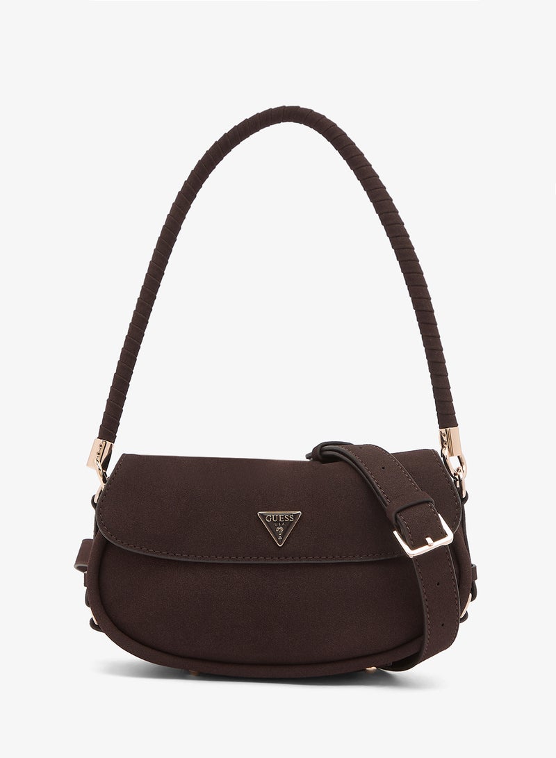GUESS Danya Flap Over Shoulder Bag - Image 1