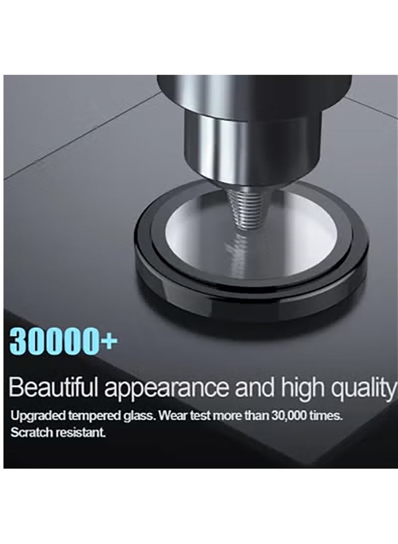 Camera Lens Protector for huawei pura 80 pro, [1 Step Installation Tray] Tempered Glass Screen Protector Metal Individual Camera Cover Accessories Case Friendly (Black )  - Image 3