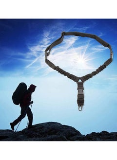 SYOSI Multi-function Nylon Strap Rope, SYOSI Diagonal Tactical Rope, Wide Use Safety Accessory Sling Rope Adjustable Strap Mountaineering Lanyard Rope, for Outdoor Activities  - Image 2