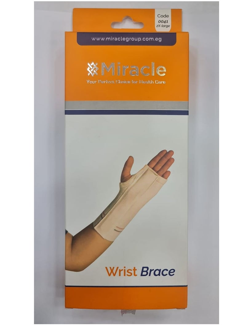 Miracle wrist brace left xxl