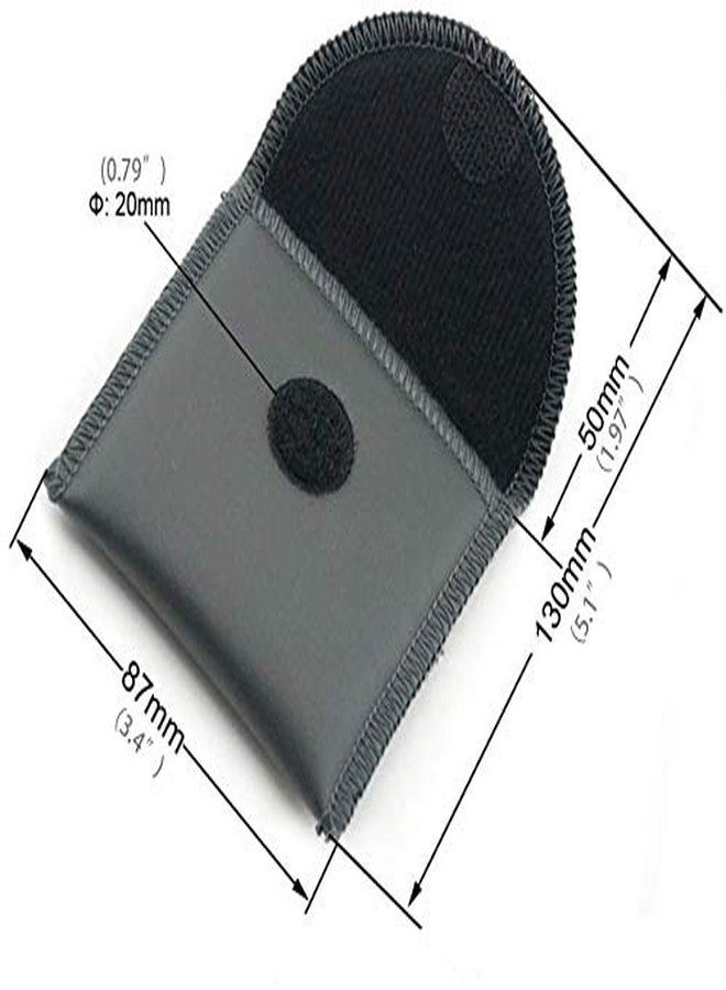 SOUNDLINK Hearing Aid Pouch - Carrying Storage Pouch Soft Small Protective Velco Fastens Wallet Purse - Image 5