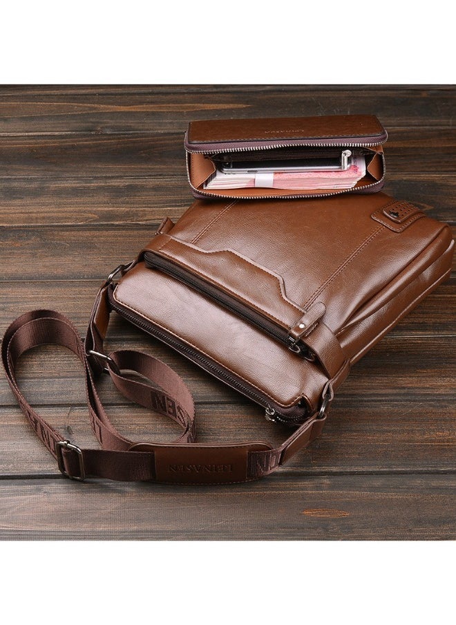 JOLLY 2 Pack Business Bag Set Large Capacity Wear-resistant and Waterproof Shoulder Bag for Men  - Image 5