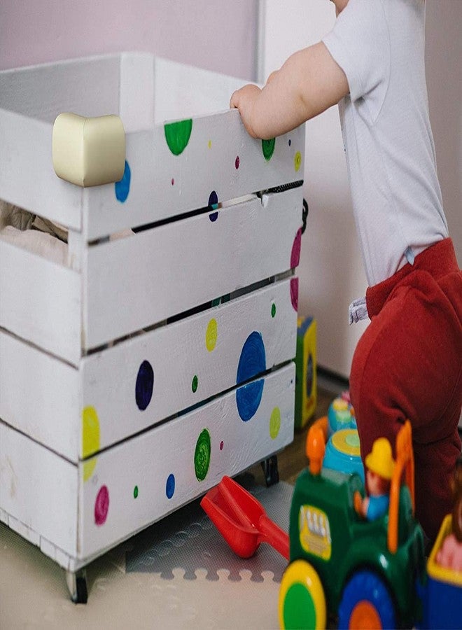 ليونز واقيات زوايا ليونز | واقيات زوايا لسلامة الأطفال | واقيات أمان للأثاث والطاولات | مع شريط لاصق 3M (عبوة من 16 قطعة) - Image 3