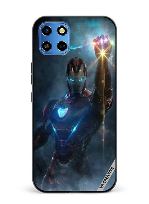 Protective Case Cover For Infinix Smart 6 HD Ironman Design Multicolour