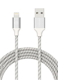 MFI Lightning Braided Cable For Apple iPhone/iPad Gray