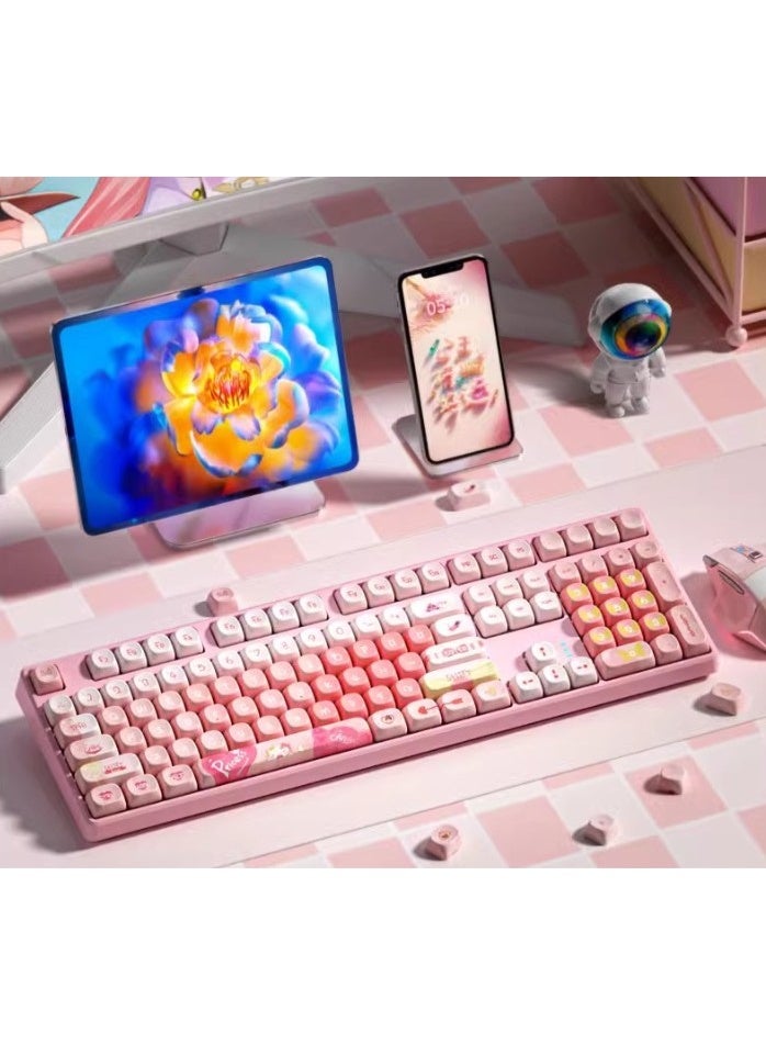 أولا موضوع الرسم التوضيحي PBT خمسة جوانب التسامي الحراري MOA لوحة المفاتيح الكروية - Image 2