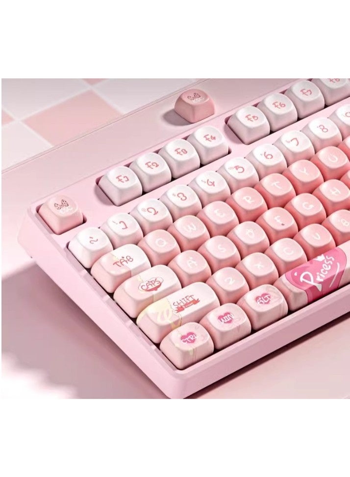 أولا موضوع الرسم التوضيحي PBT خمسة جوانب التسامي الحراري MOA لوحة المفاتيح الكروية - Image 3