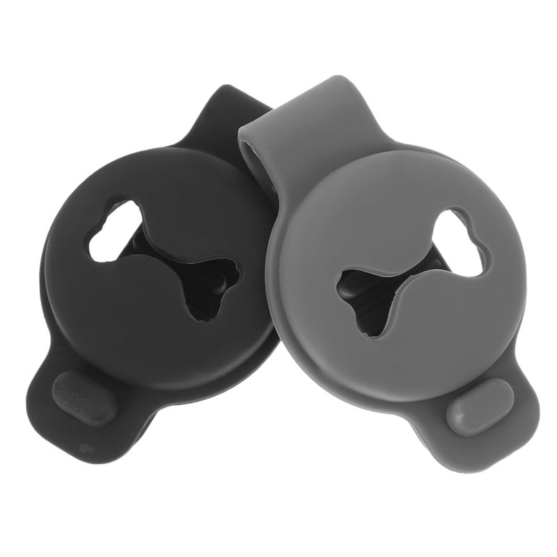 2pcs Protective Case Cover Dog Bone Pattern Odorless Scratch Resistant Portable Tracer - Image 2