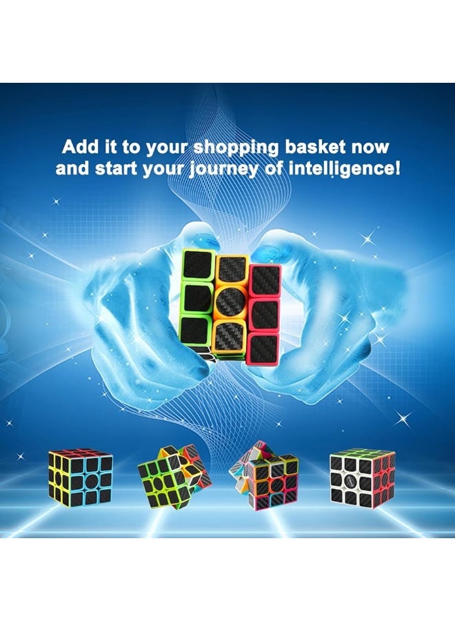 CFMOUR Original Speed Cube 3x3x3,Fast Magic Cube for Kids,Smooth Carbon Fiber Cubes,Puzzle Toys - Image 3