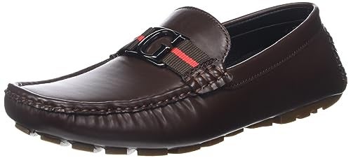 GUESS حذاء لوفر ASKERS للرجال من GUESS، بني داكن، 10 - Image 5