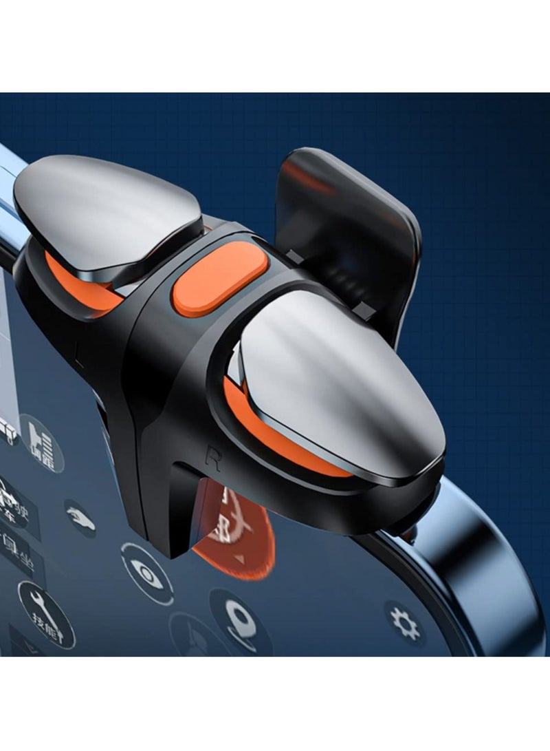 2 Pack Mobile Game Controllers, Pubg Phone Triggers Rapid-Fire High Frequency Click Double Sensitive Aim & Shoot Gaming Keys Buttons for Pubg Compatible with iPhone Android - Image 2