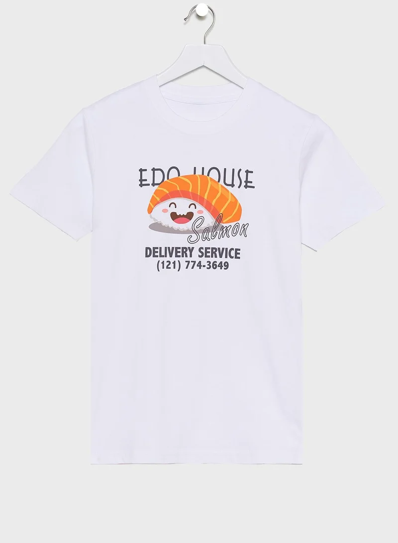 Mister Tee Youth Edo House T-Shirt