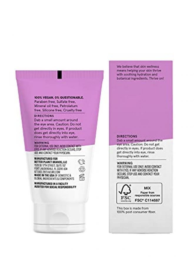 Acure - ACURE Radically Rejuvenating Eye Cream  100% Vegan  Provides AntiAging Support  Chlorella & Edelweiss Extract  Hydrates & Minimizes Fine Lines  Ivory 1 Fl Oz - Image 1