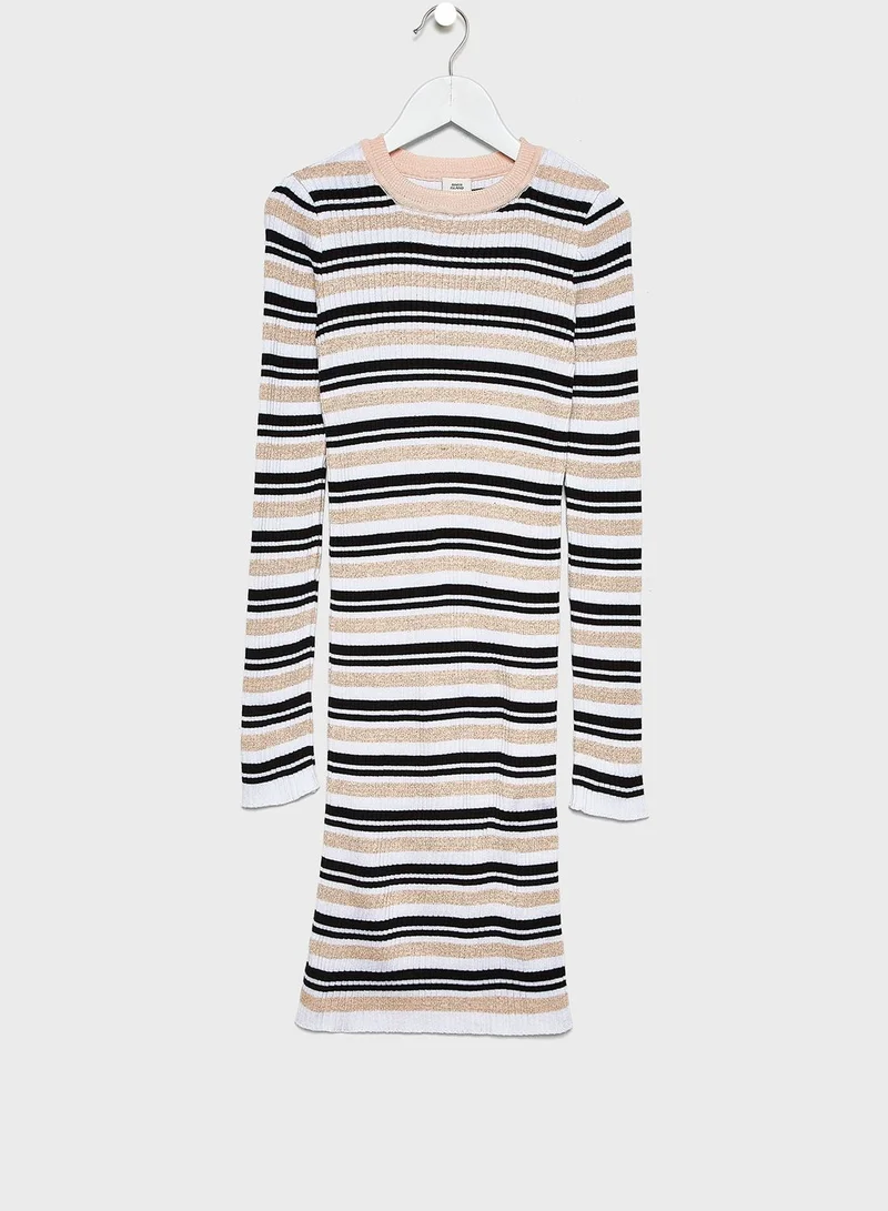 RIVER ISLAND Kids Striped Dress