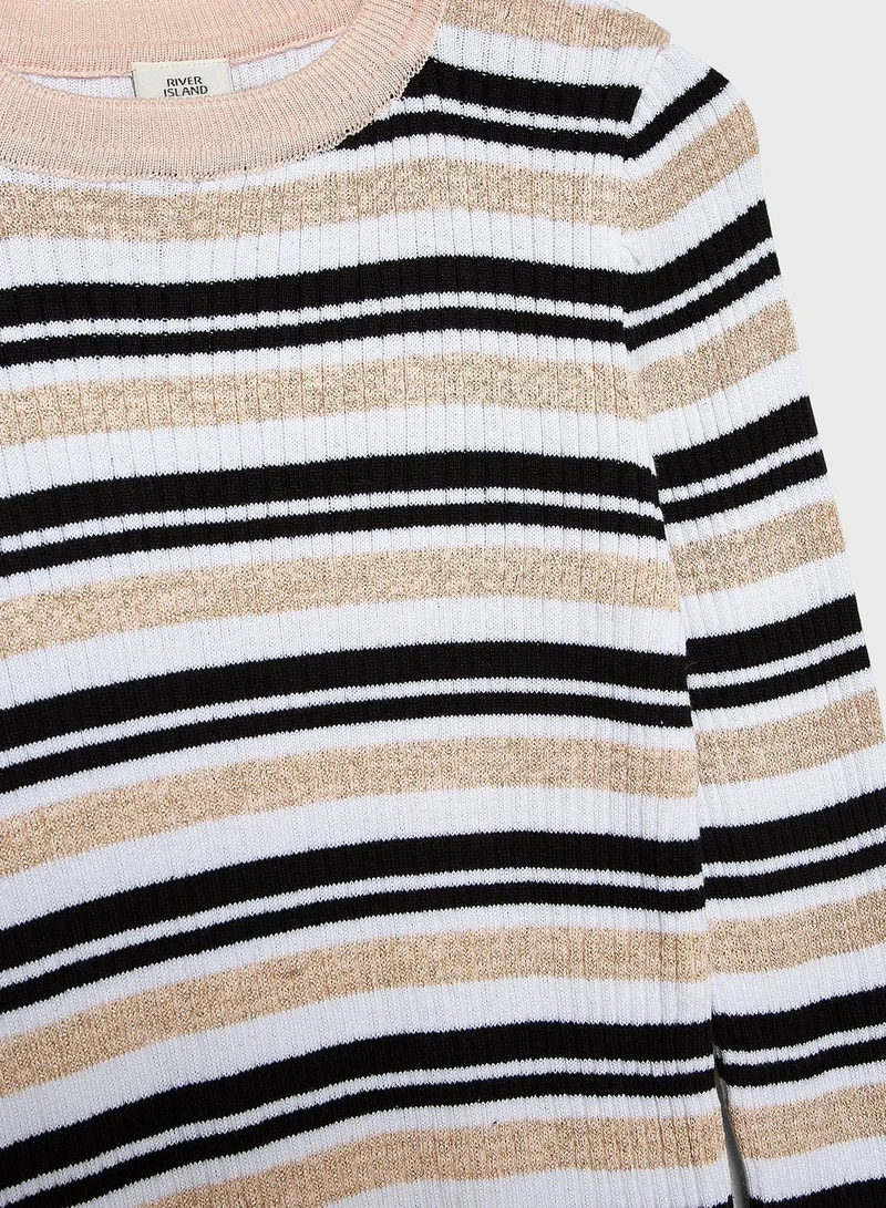 RIVER ISLAND Kids Striped Dress