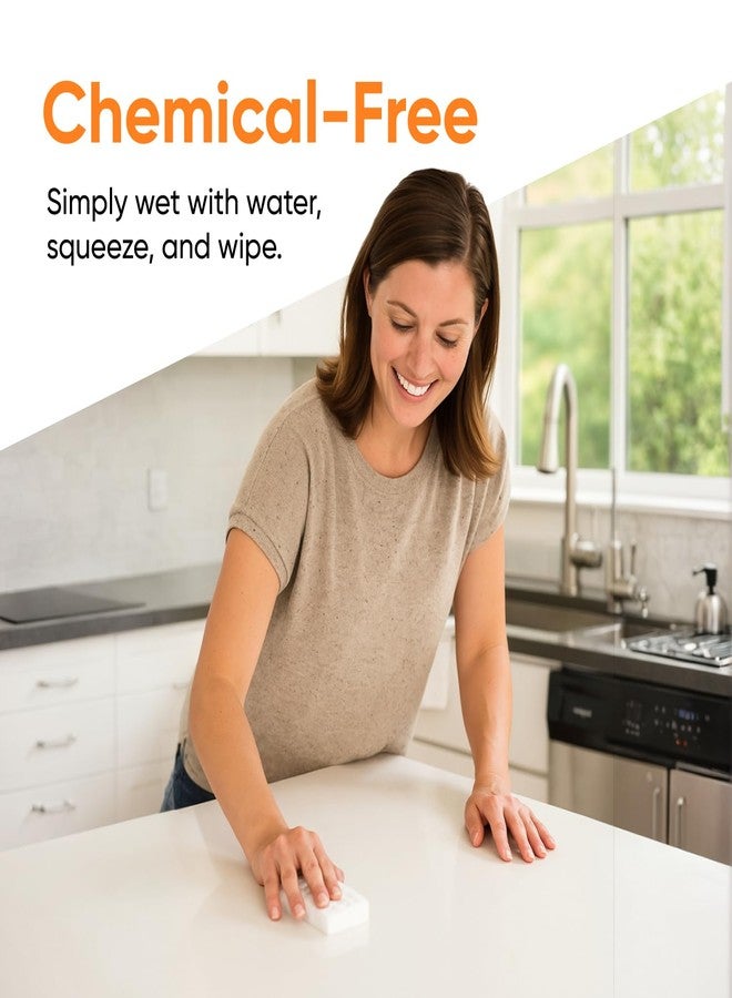 Superio High-Density Miracle Eraser Sponges - 12 Count - Powerful, Long-Lasting Scrubbers for Stubborn Dirt - Image 5