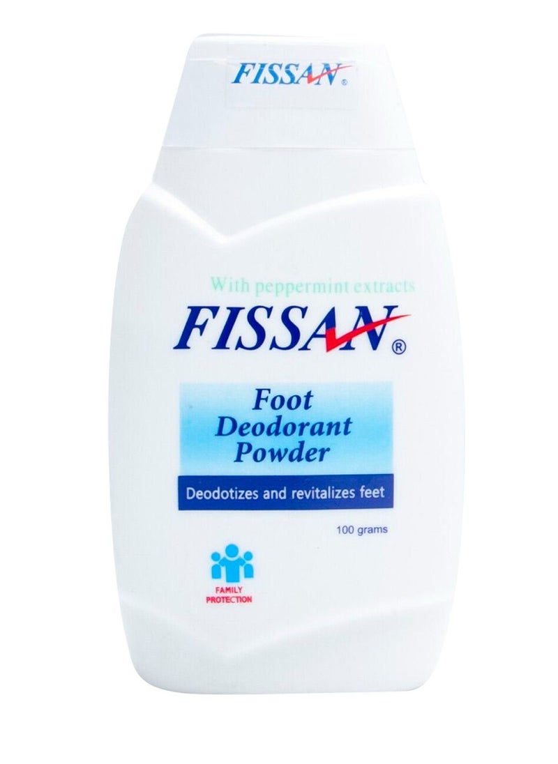 fissan Foot deodorant powder 100 grams 