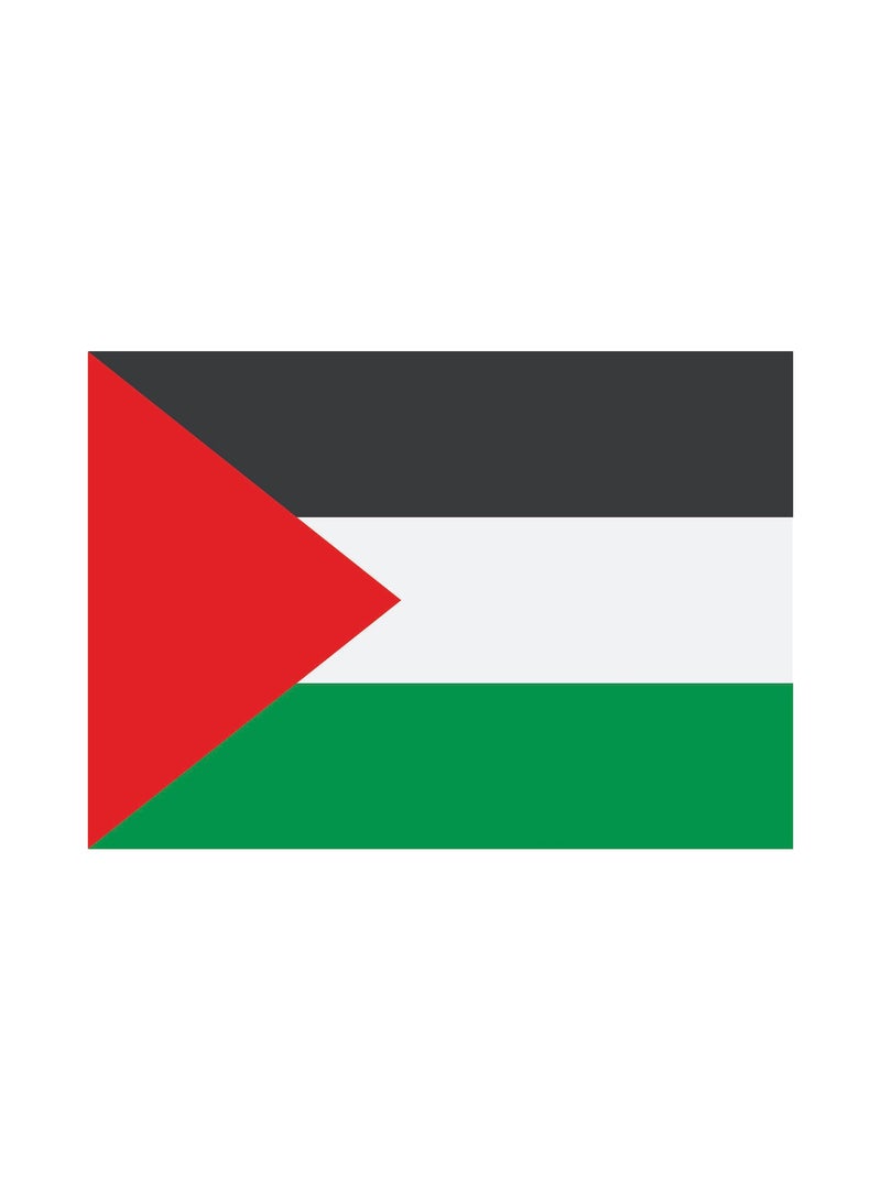 The Flag of Palestine Banner/Flag Printed Canvas only Without Frame 120CM x 80CM