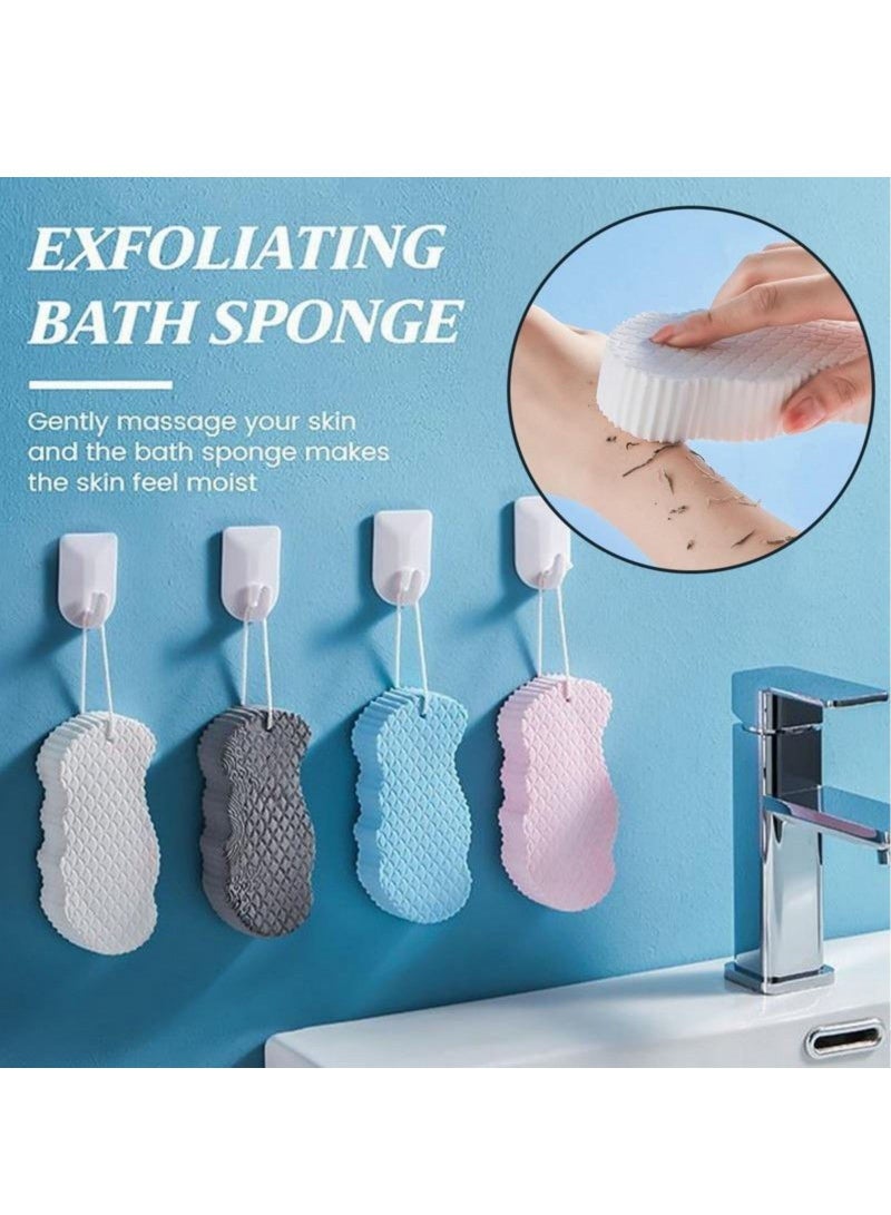 1Pcs Soft And Comfortable Baby Bath Sponge Pink - Image 2