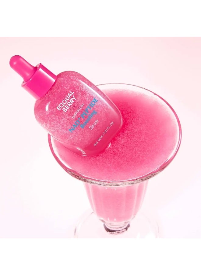 eqqualberry NAD+ Peptide Boosting Smoothie Serum - Anti-Aging Korean Skin Care with 5 Ceramides & Vegan Collagen, Hydrating Antioxidant Serum for Firmness, Wrinkles & Radiant Glow 30ml - Image 1