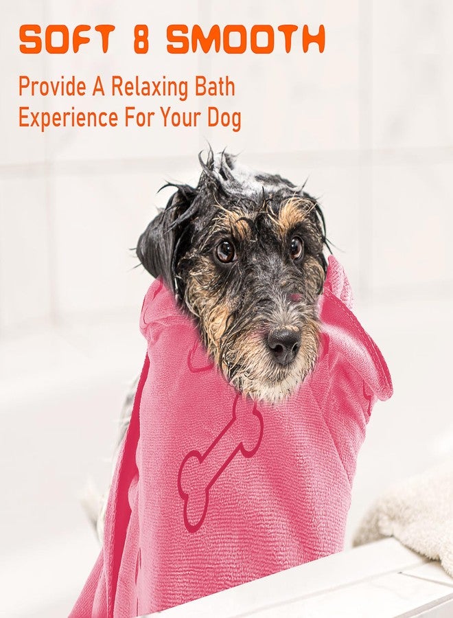 KisSealed 8Pcs Dog Towels for Drying, 55 x 28 Inch Quick Drying Pet Bath Towels Bulk Colorful Pet Grooming Towel Absorbent Microfiber Towel for Small Medium Large Dog Puppy Cat - Image 5