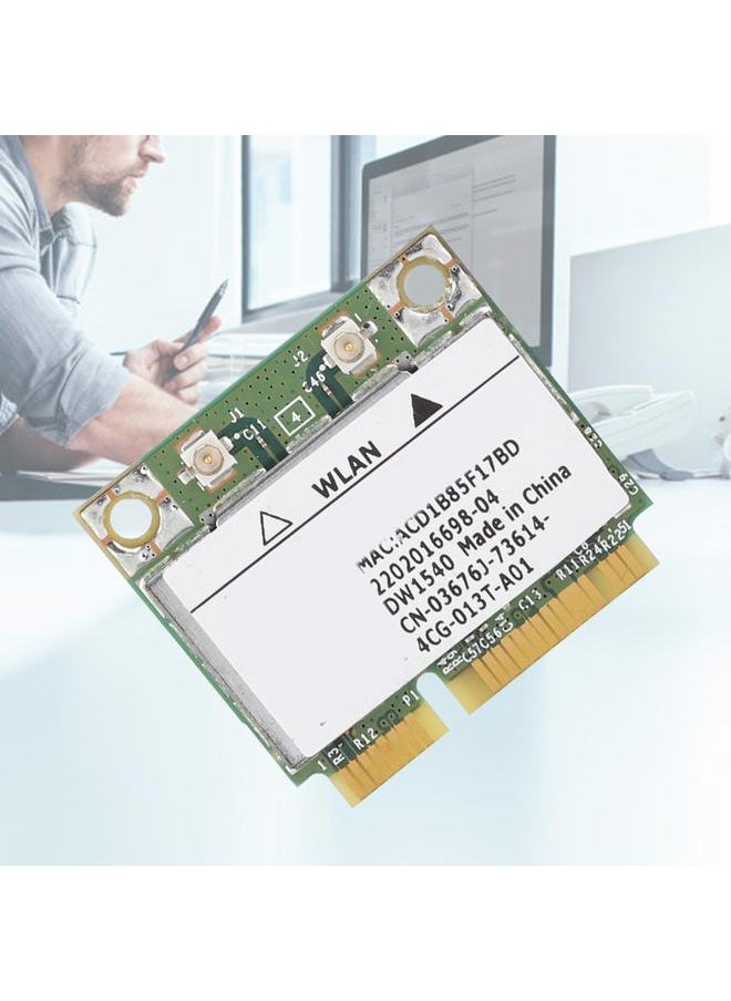Thoraya - For Dell Broadcom BCM943228HM4L DW1540 Dual Band Mini PCI-e Wifi Card 802.11 a B/g/n - Image 1