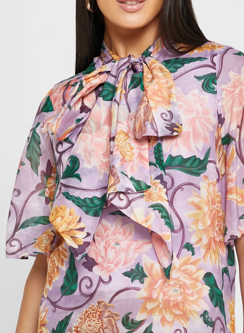 GANT Floral Print Dress