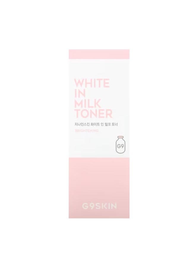 G9SKIN White In Milk Toner 10.14 fl oz 300 ml  - Image 2