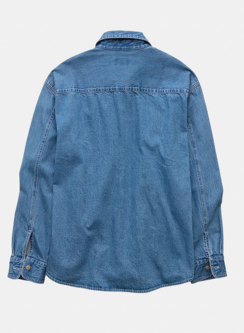 American Eagle AE Denim Workshirt - Image 2