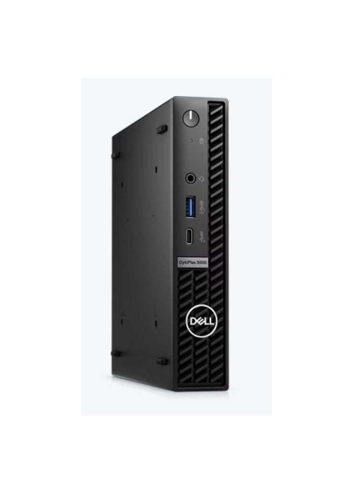 Dell Desktop OptiPlex 5000 Micro Arabic Arabic Black - Image 1